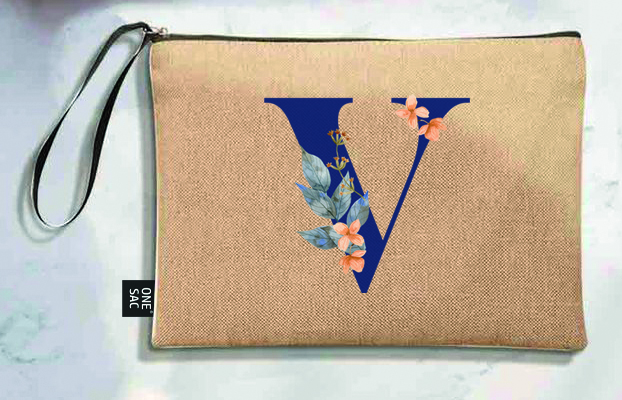 Bolso de mano letra t una pieza (diseño variado) (25×18×1 )